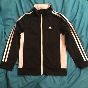 Kids adidas track zip up